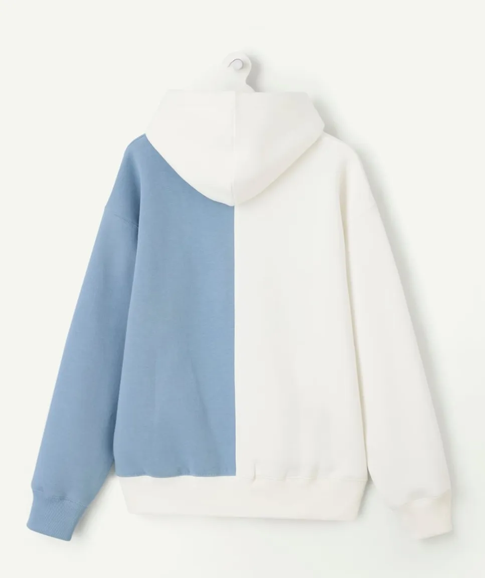 Sweat garçon droit colorblock