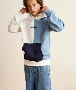 Sweat garçon droit colorblock