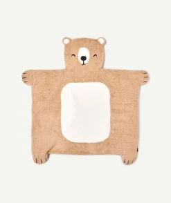 Tapis de parc bébé garçon ours beige