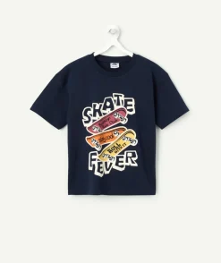 Tee-shirt garçon imprimé skate