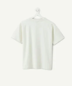 Tee-shirt garçon manches courtes imprimé basket