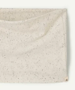Tour de cou garçon coton beige