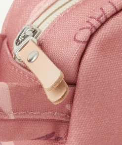 Trousse pour l'ecole fille rose imprimé étoilé