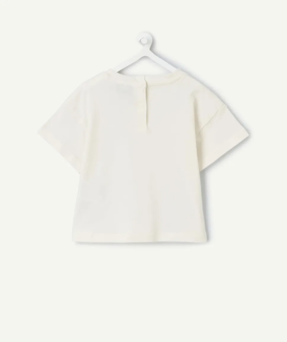 T-shirt bébé fille blanc