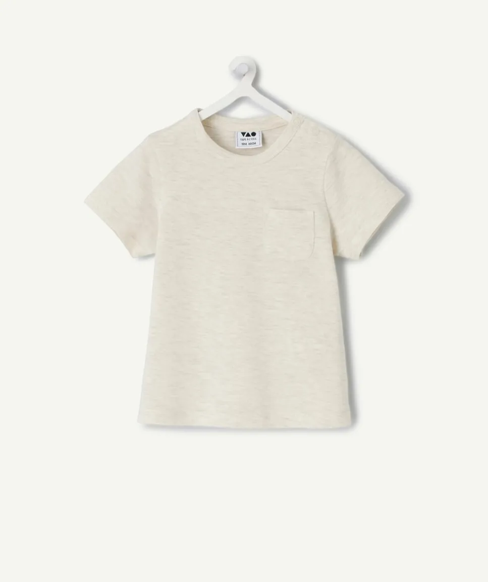T-shirt bébé garçon beige