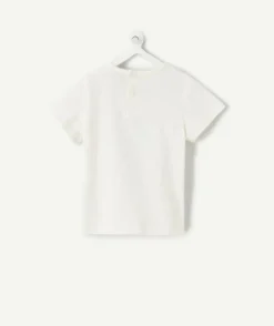 T-shirt bébé garçon blanc imprimé