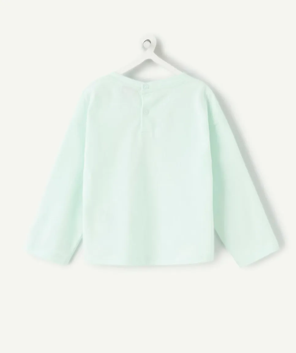 T-shirt bébé garçon bleu imprimé otarie