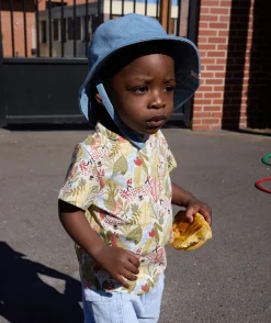 T-shirt bébé garçon imprimé feuillage