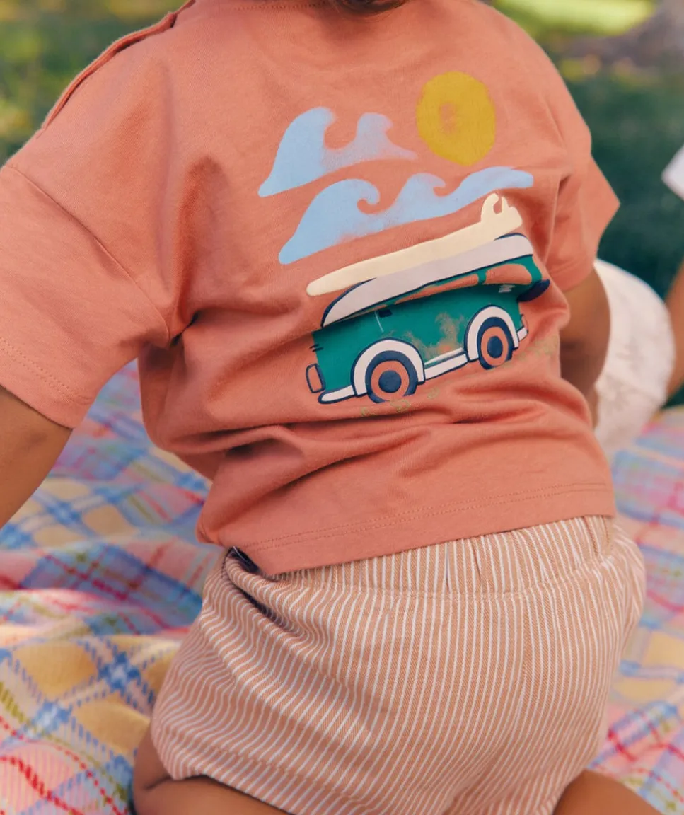 T-shirt bébé garçon oversize imprimé