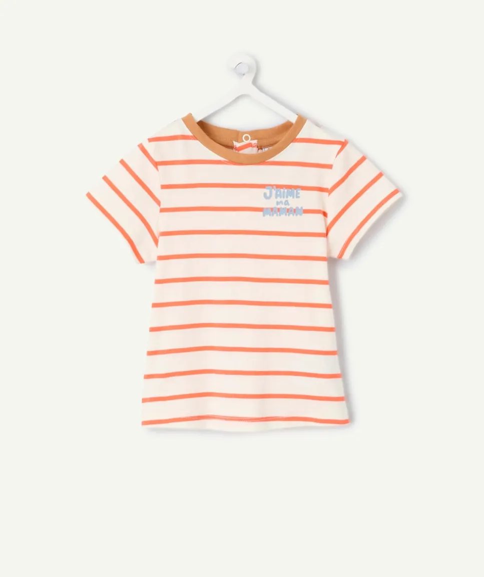 T-shirt bébé garçon rayé