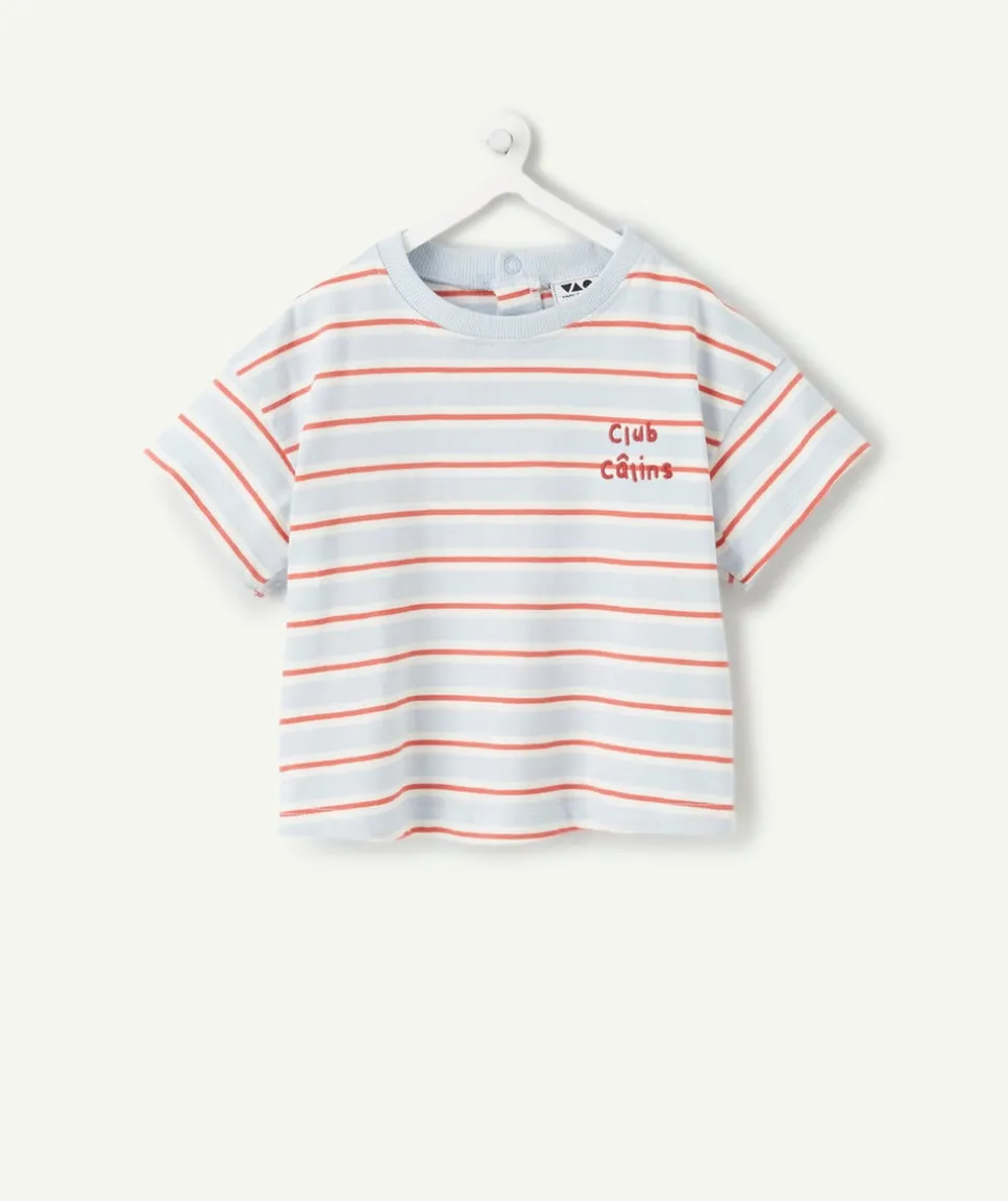 T-shirt bébé garçon rayé