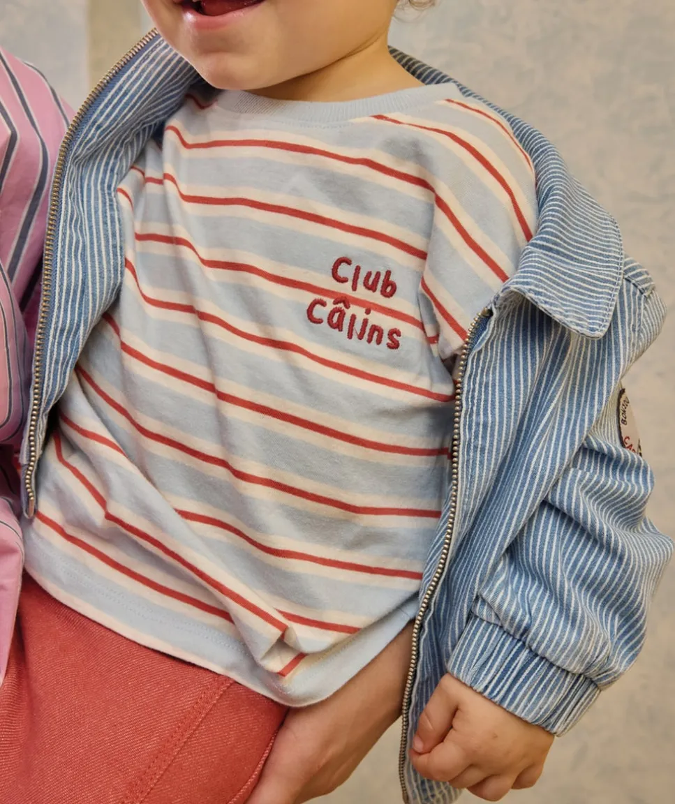 T-shirt bébé garçon rayé