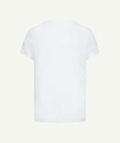 T-shirt fille blanc imprimé