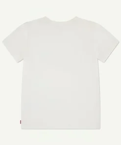 T-shirt fille écru imprimé