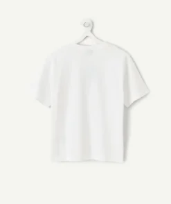 T-shirt garçon blanc
