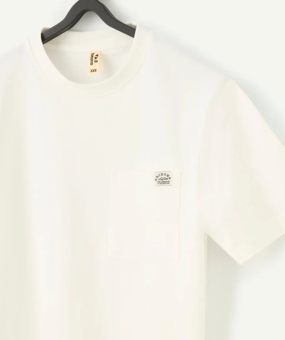 T-shirt garçon blanc