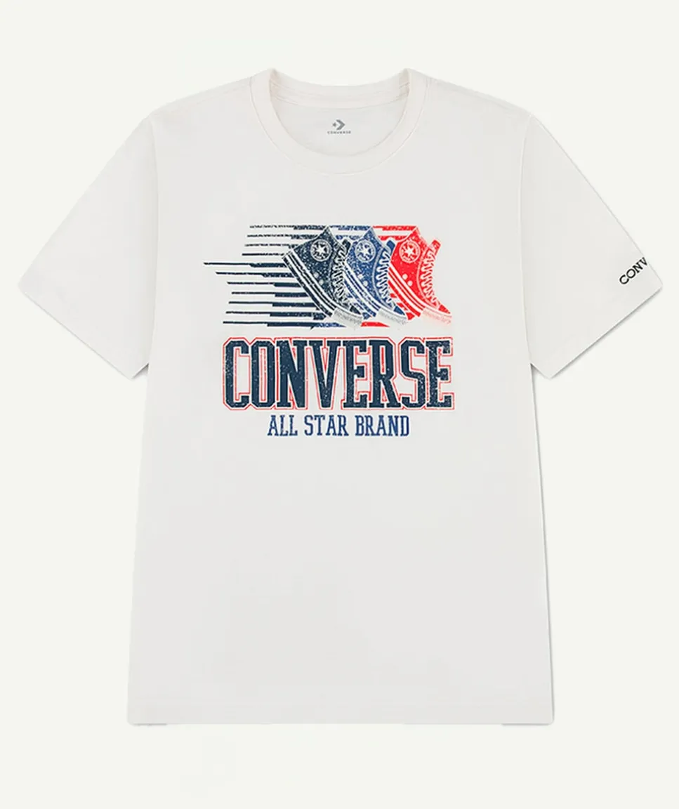 T-shirt garçon oversize blanc
