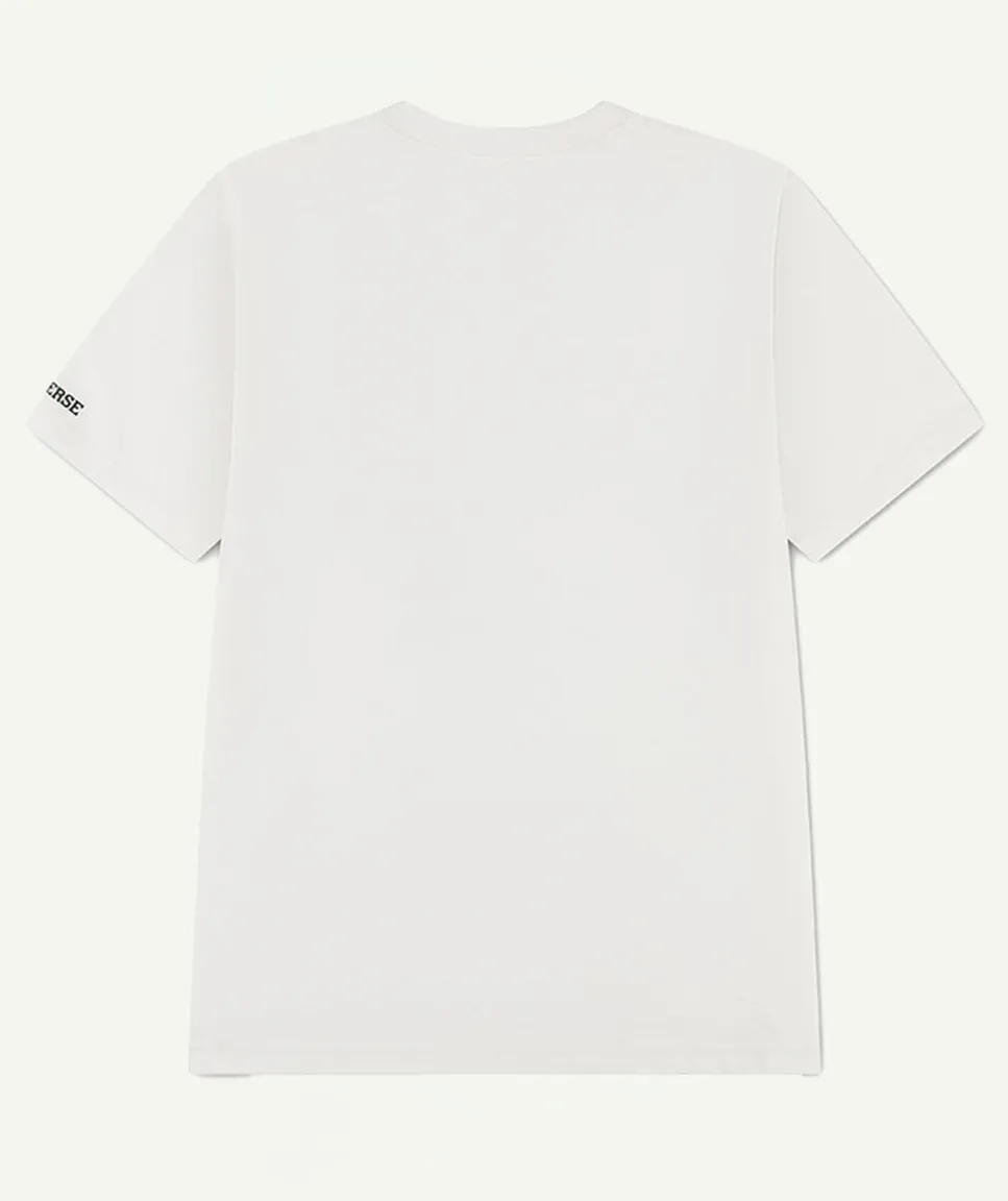 T-shirt garçon oversize blanc