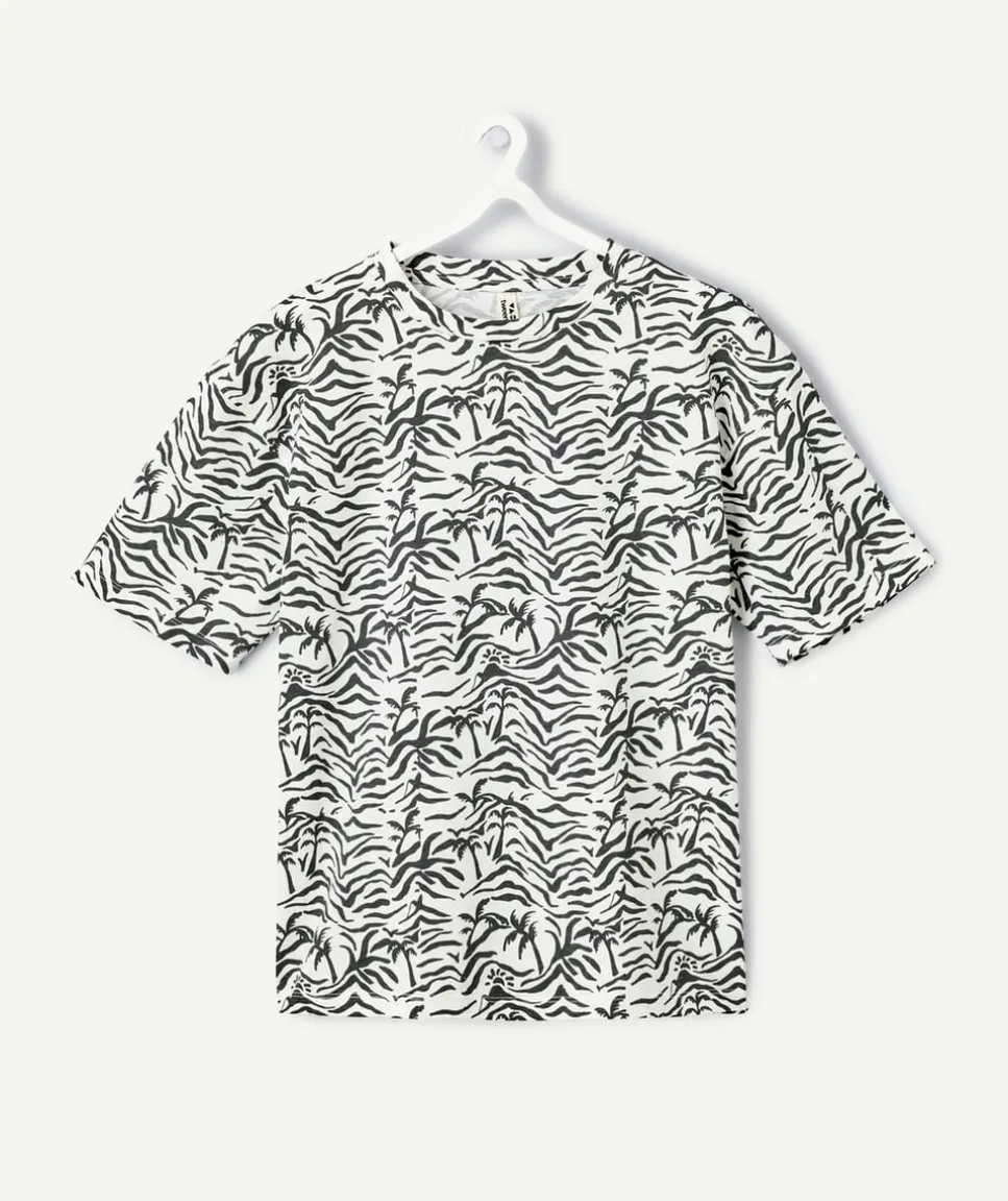 T-shirt garçon oversize imprimé