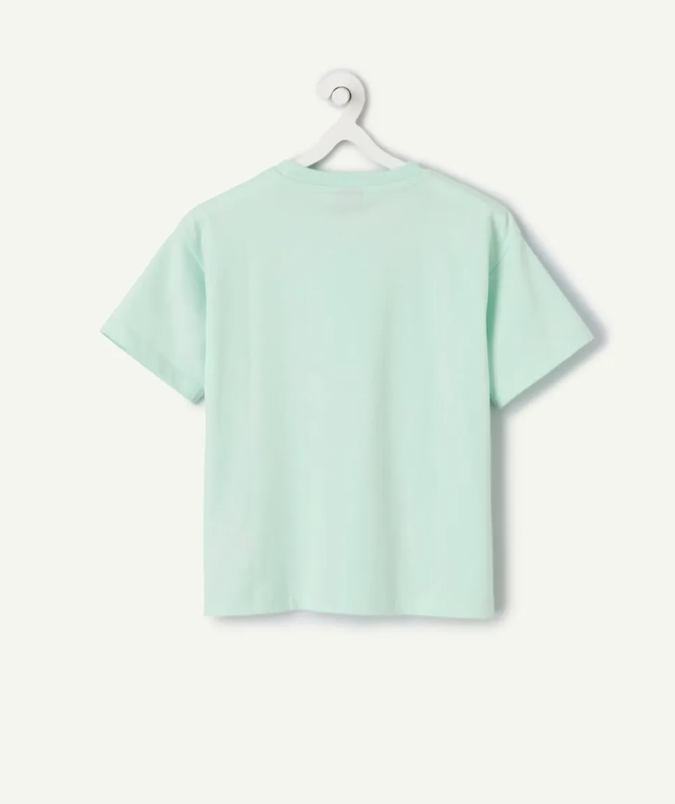 T-shirt garçon vert