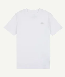 t-shirt jersey small logo blanc