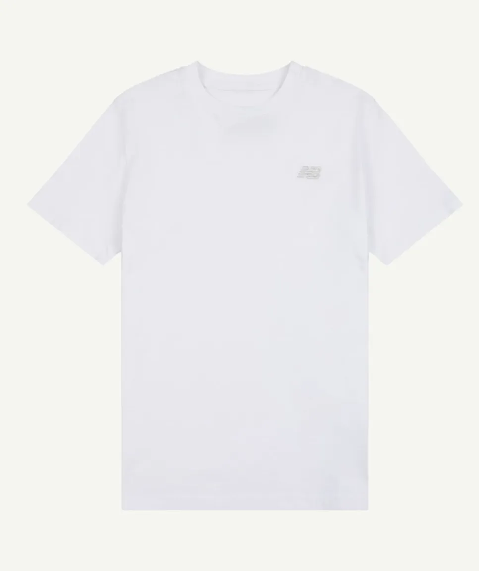 t-shirt jersey small logo blanc