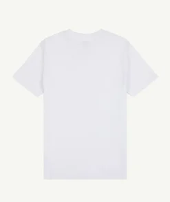 t-shirt jersey small logo blanc