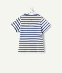 T-shirt manches courtes bébé garçon rayé