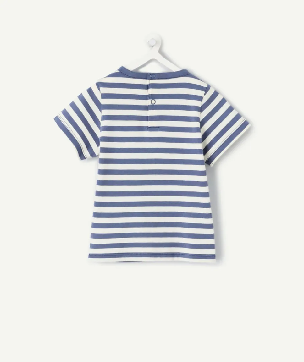 T-shirt manches courtes bébé garçon rayé