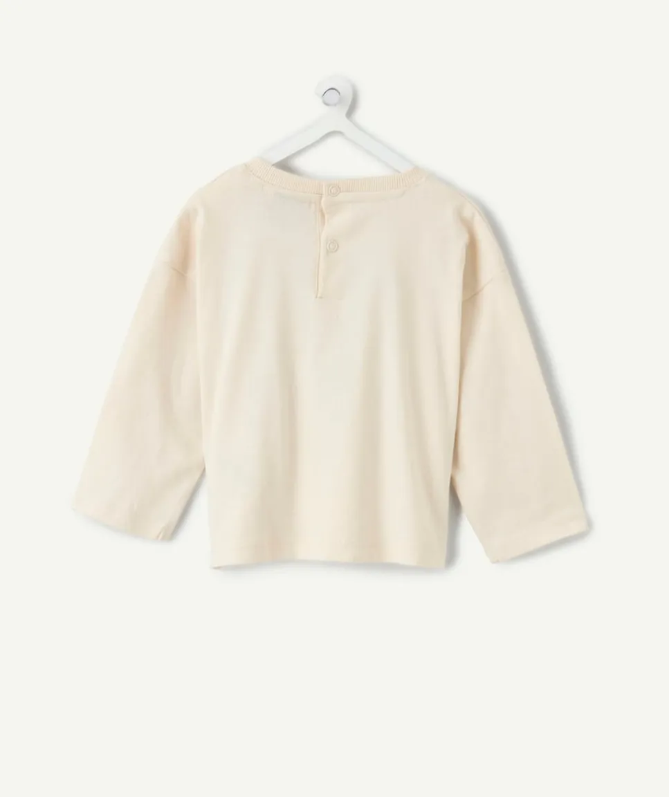T-shirt oversize bébé garçon imprimé loup