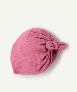 Turban bébé fille rose