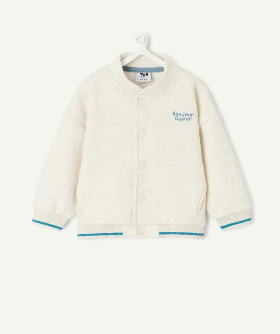 Veste bébé garçon écru