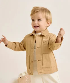 Veste camel pour bébé garçon