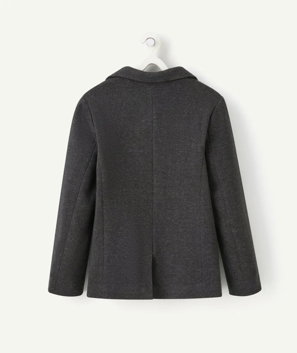 Veste de costume gris chiné pour garçon