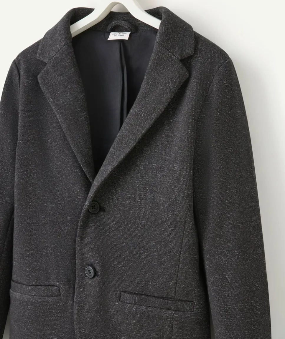 Veste de costume gris chiné pour garçon