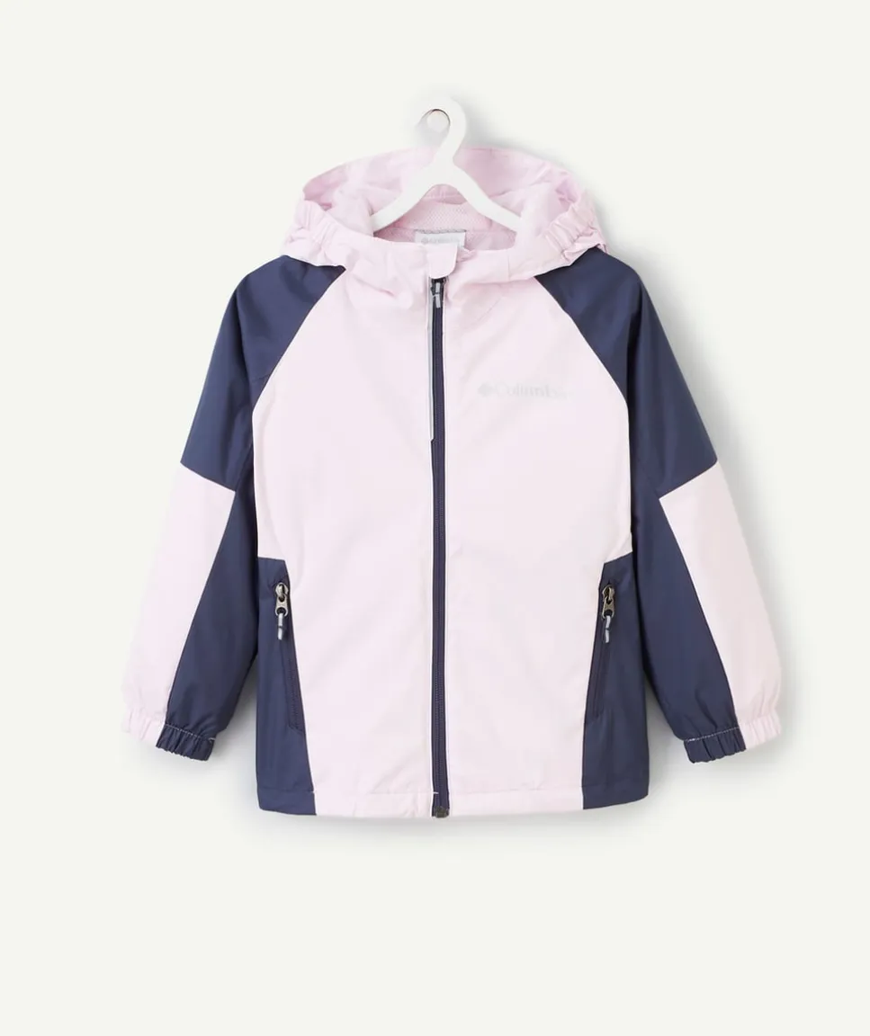 Veste de pluie dalby springs rose et grise