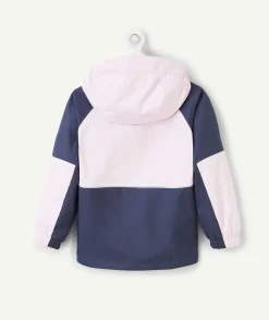 Veste de pluie dalby springs rose et grise