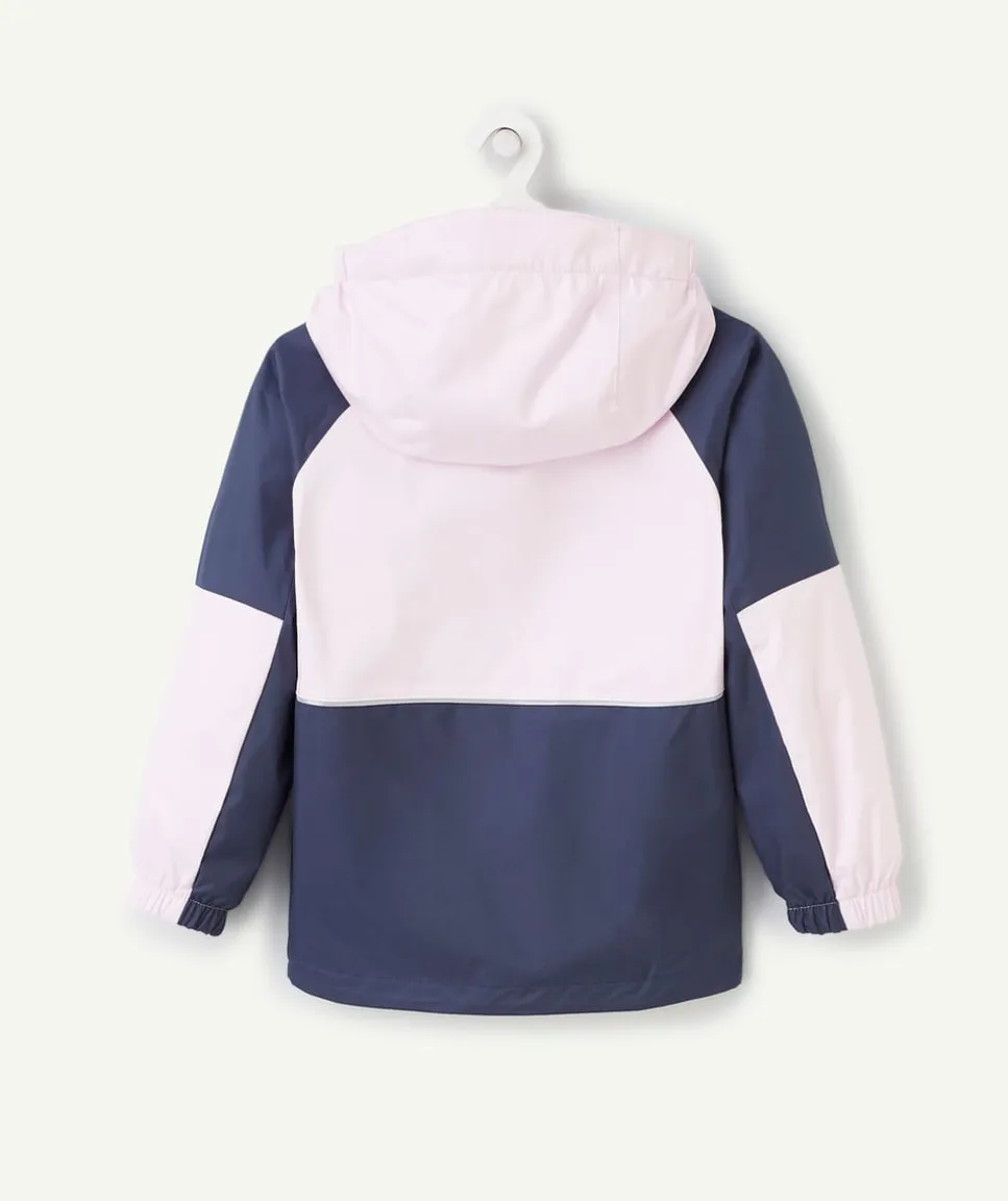 Veste de pluie dalby springs rose et grise