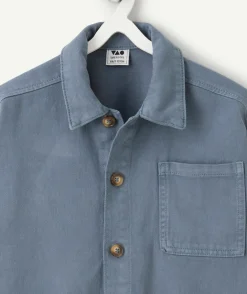 Veste garçon bleu à bouton