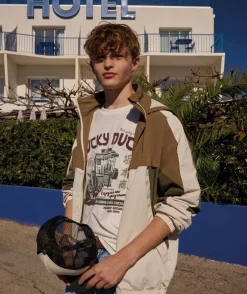 Veste garçon colorblock