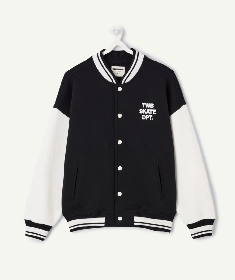 Veste garçon teddy bicolore